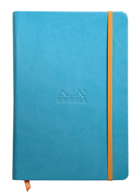 Rhodia Hardcover Notebook - A5 - Turquoise - Lined